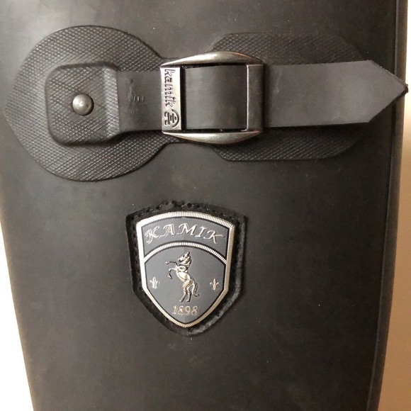 Kamik Jennifer Rain Boot in Matte Black - Picture 2 of 5